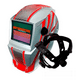 thumbnail image 1 of Careta Electrónica Soldar Automática Gris Con Rojo Malubero  Malu2220, 1 of 3