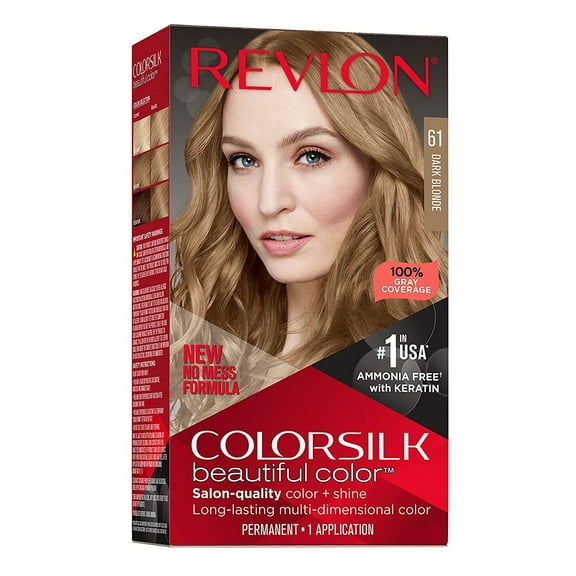 Revlon Colorsilk #61 Dark Blonde (Pack of 3)