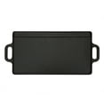 thumbnail image 2 of Stansport Pre-Seasoned Cast Iron Griddle with Reversible Cooking Surface, 2 of 7