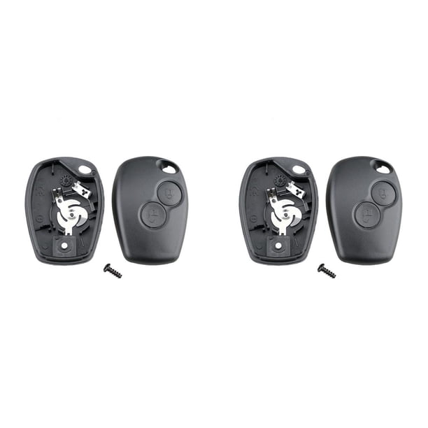 Speravity Carcasa de plástico para llave de coche, repuesto de carcasa de llave portátil pequeña para 2 botones 307 2piezas Speravity CBP141873