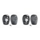 thumbnail image 1 of Speravity Carcasa de plástico para llave de coche, repuesto de carcasa de llave portátil pequeña para 2 botones 307 2piezas Speravity CBP141873, 1 of 6