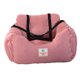 thumbnail image 1 of Bolsa De Transporte De Viaje Para El Cinturón De Seguridad Del Coche Para Perros, Para Cachorros, Rayas Rojas Sunnimix Asiento elevado para mascotas, 1 of 8