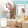 thumbnail image 2 of Portable Air Conditioner - 12000 BTU, Cools Up To 350 sq. ft, 4-in-1 with Window Kit, 1-24H Timers, Fan with Digital Display, Remote Control & Smart/Sleep Mode, 2 of 7