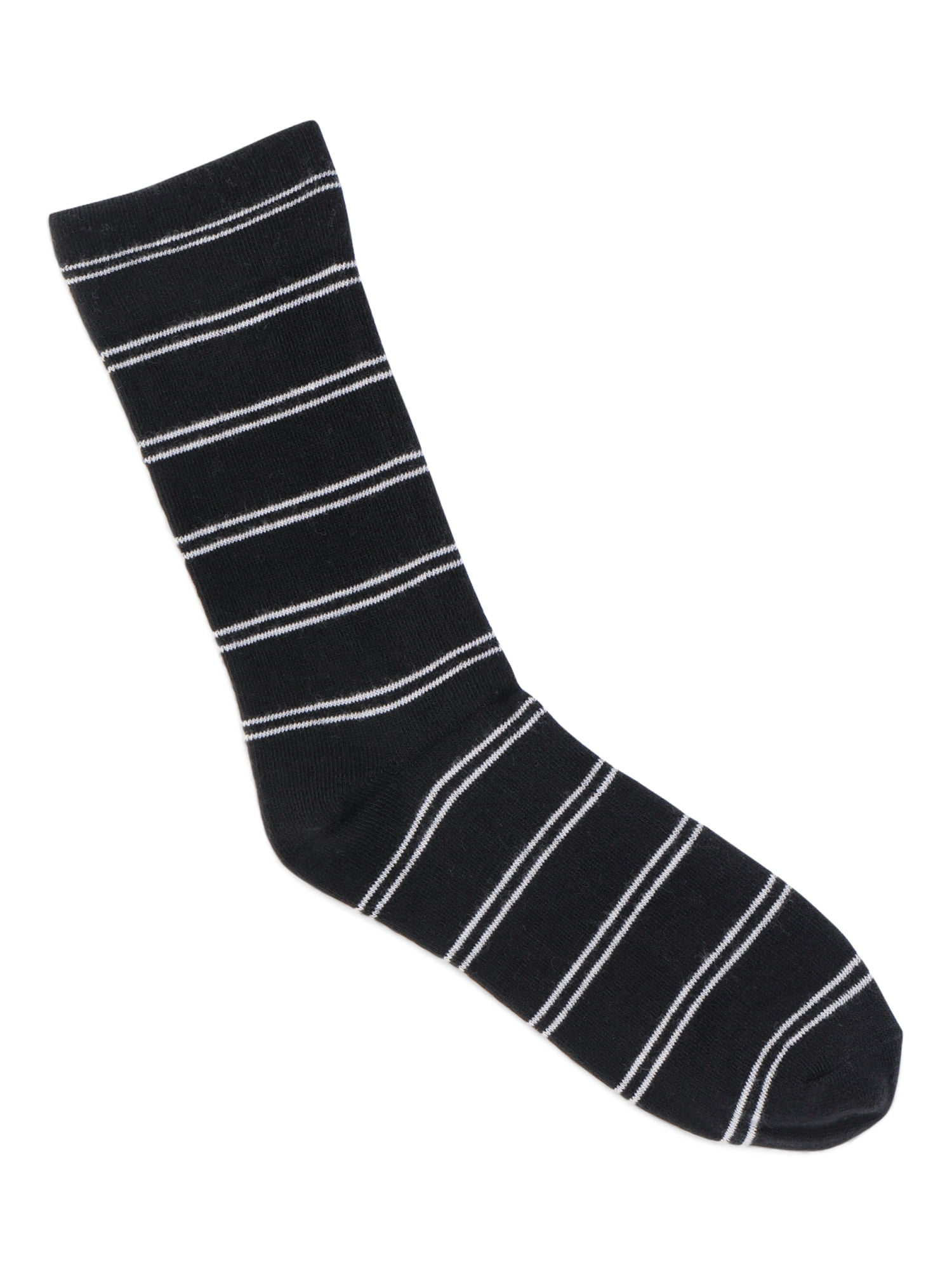 Joyspun Women's Essentials Crew Dress Socks, 6-Pack, Fits Shoe Sizes 4-10