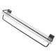 thumbnail image 4 of 50cm Shower Caddy Wall Mount Shelf with Towel Hanger Acrylic Base Aluminum Rod Large Capacity Shower Organizer for Bathroom Grey, 4 of 5