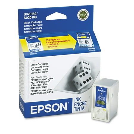 Epson S189108 Ink, Black