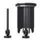 thumbnail image 4 of Juego de 2 tapones universales para lavabo CHAO 40 mm color blanco tapón de latón cromado con goma, 4 of 5