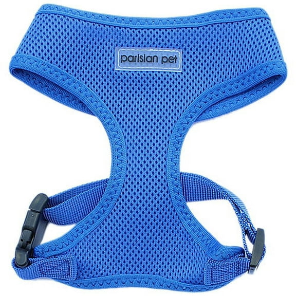 Parisian Pet Mesh Harness Neon Blue