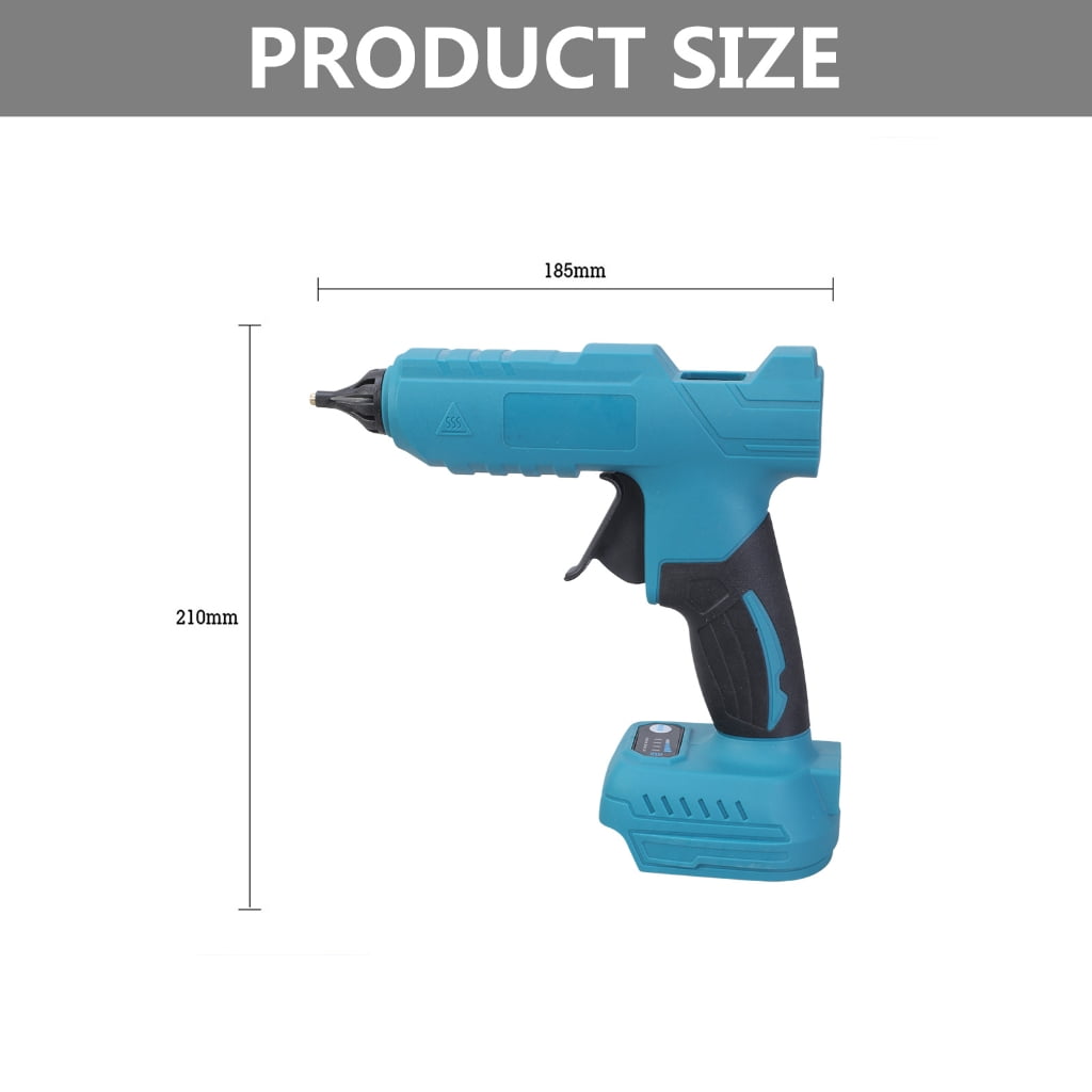MOMOJIA Handheld Glues Guns Cordless Design with Long Time Battery for 11mm Glues Stick