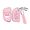 Pink, variant on for Key Fob Cover, Soft TPU Case with Leather Keychain for XT4 XT5 XT6 CTS SRX ATS XTS CT6(Pink,5 Buttons)