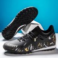 thumbnail image 3 of Botas de fútbol antideslizantes para hombre, calzado deportivo de alta calidad, ligero, entrenamiento de césped TF/FG, novedad, 3 of 5