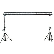 ProX T-LS35C 10-Feet Height Adjustable Portable Crank Lighting Stand System with included 2x T-Bars Triangle Truss for 5ft 10ft 15ft Width