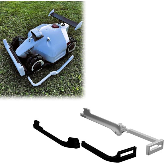 for Luba 2X Robotic Lawn Mower Durable PETG Side Skirts - Scratch and Jamming Protection Accessories