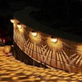 thumbnail image 2 of Luces solares LED para exteriores, iluminación de decoración de jardín, lámpara Solar impermeable, lámpara de pared, luz nocturna de calle de ahorro de energía, 2 of 4