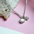 thumbnail image 4 of Meera Jewels Sterling Silver Star Fish and Seashell Pendant Necklace Set, Minimalist Handmade Gift, 4 of 5