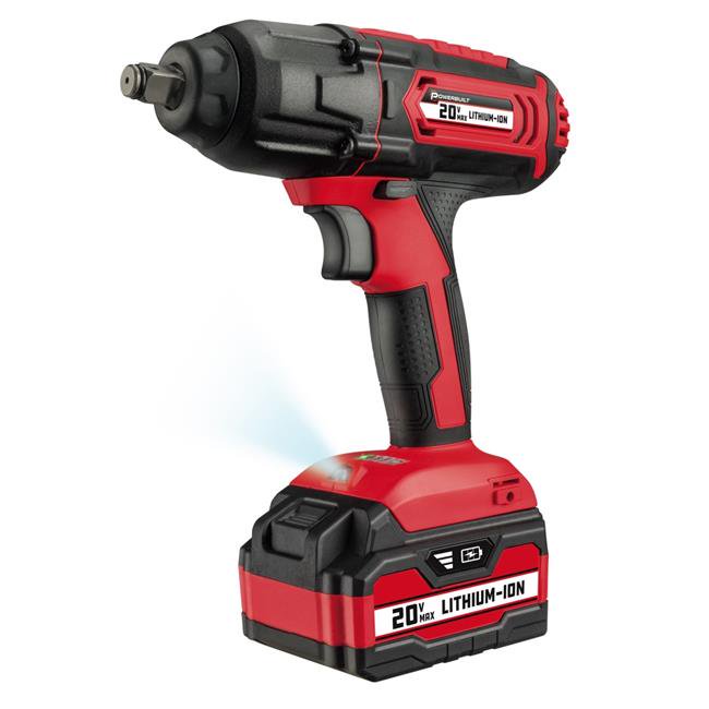 Powerbuilt 240133 Powerbuilt 240133 20V Cordless 0.5 in. Impact Wrench