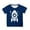 Blue, variant on Kiijoy Graphic Tee for Boys Rocket Print Short Sleeve Round Neck T-Shirt, Blue