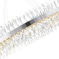 thumbnail image 2 of Glace Integrated LED Chrome Chandelier, 2 of 3