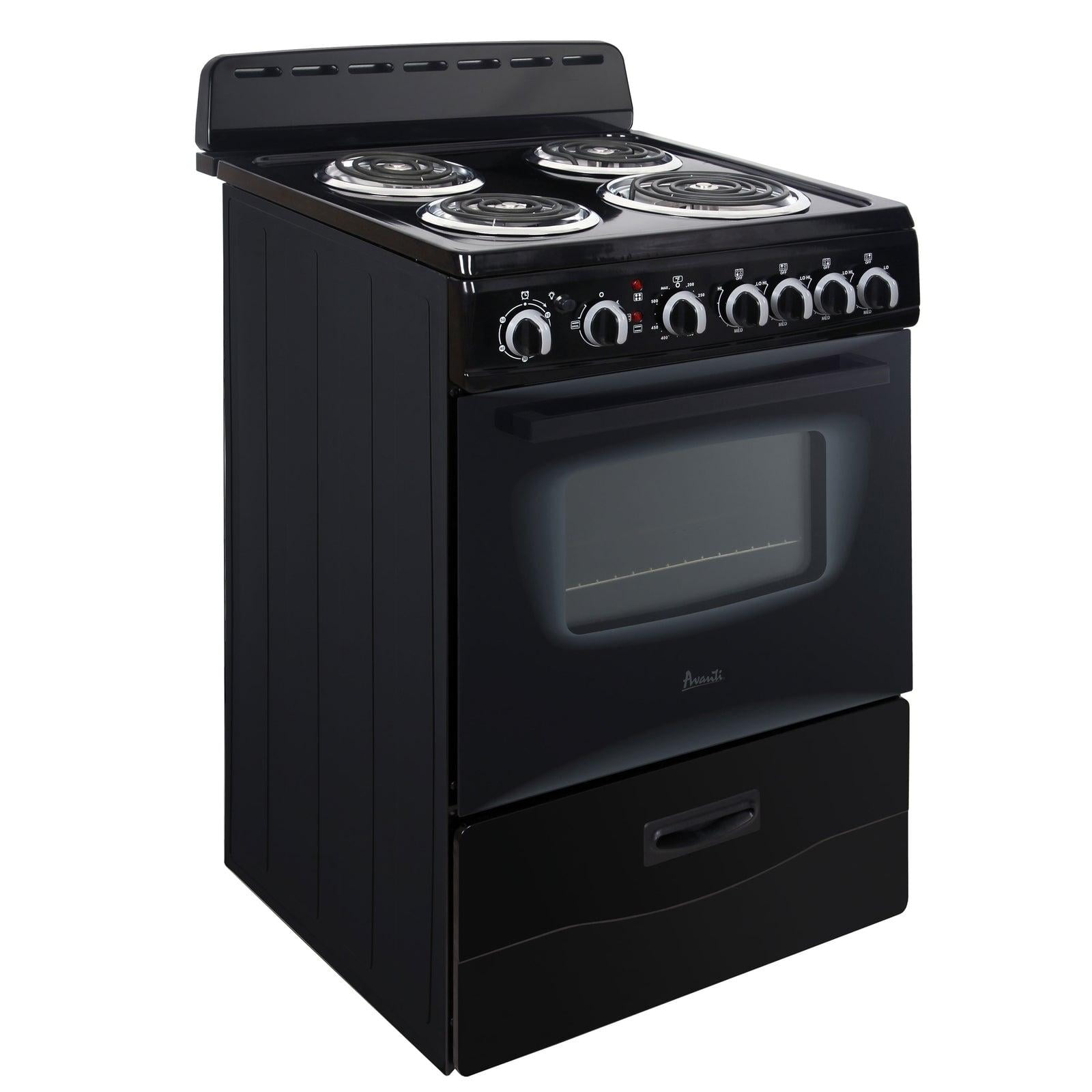 Avanti 24" Electric Range Oven with Framed Glass Door, in White (ERU240P0W)