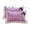 Purple, variant on 2pc Pillow Shams with Ruffles Shabby Chic Pillowcases,Lace Ruffles Bedding Pillow Covers Cotton Pillow Cases,Made From Skines-friendly Brushed Fabric Decorated with Lace Bows for Bedroom Bedding