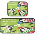 thumbnail image 7 of SKYSONIC Cute Christmas Penguin Kitchen Mats Set of 2 Anti Fatigue Floor Runner Rug Non Slip Comfort Mat 19.7x27.6 Inch + 19.7x47.2 Inch for Room, 7 of 7