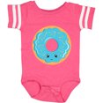 thumbnail image 3 of Inktastic Blue Donut Boys or Girls Baby Bodysuit, 3 of 5