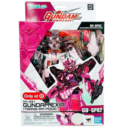 Bandai Gundam Universe GN-001 Gundam Exia Trans-AM Mode Limited Edition Exclusive Action Figure
