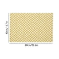 thumbnail image 3 of New Woven Floor Mats, Water-Absorbent and Quick-Drying Geometric Stripe Rug, Rubber Anti-Slip Bottom, Suitable for Bathrooms, Suitable for Kitchens and Bedrooms Front Door, 3 of 6