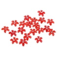 thumbnail image 1 of Abbracc 20 Pcs Boutons en Résine avec Strass Cristal Perles Plates DIY Rouge, 1 of 7