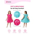 thumbnail image 4 of Vestidos para Niñas Paquete de 3 PATPAT con Mangas con Volantes Verano 7-8 Años, 4 of 9