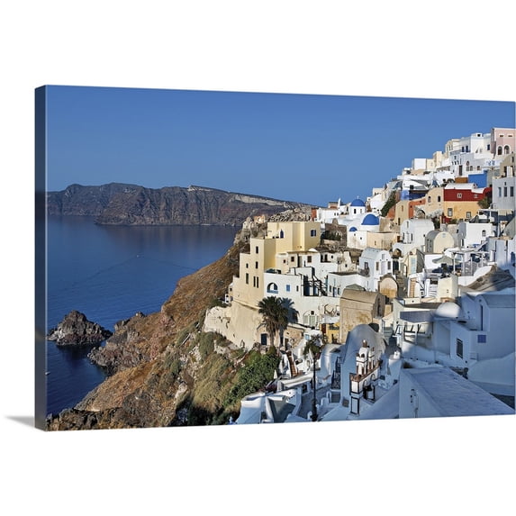 Great BIG Canvas | "Early Morning Hillside" Canvas Wall Art - 24x16