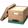 thumbnail image 3 of Bankers Box, FEL12775, Recycled R-Kive File Storage Box, 12 / Carton, Kraft,Green, 3 of 4