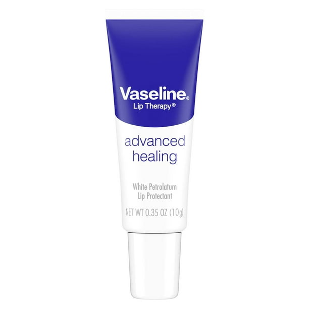 Vaseline Lip Therapy Lip Balm Tube Advanced Healing 0.35 oz Walmart