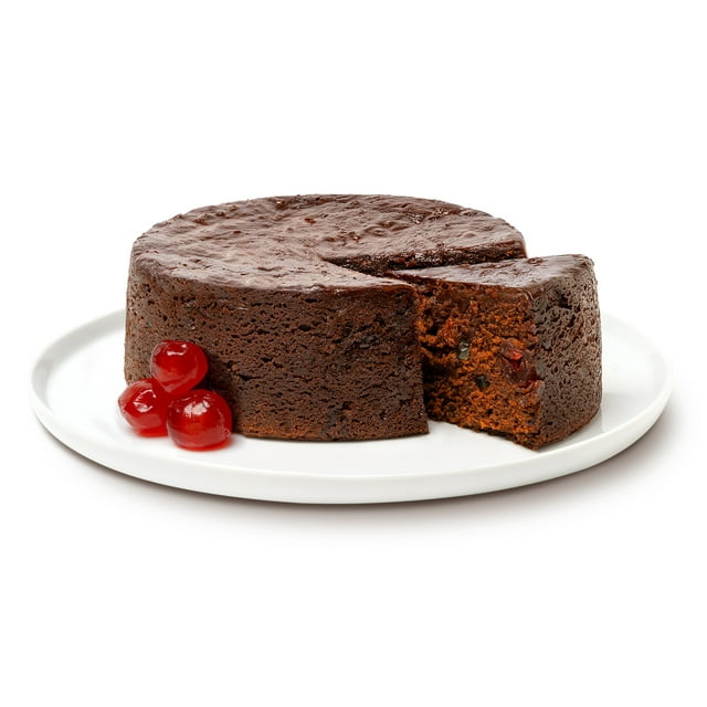 SAB Fruit Cake Jamaican Rum Cake (Black Cake), Ready-to-Eat Gourmet Dessert - (2lb)