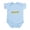 Sky Blue, variant on CafePress - Mate Body Suit - Baby Light Bodysuit, Size Newborn - 24 Months