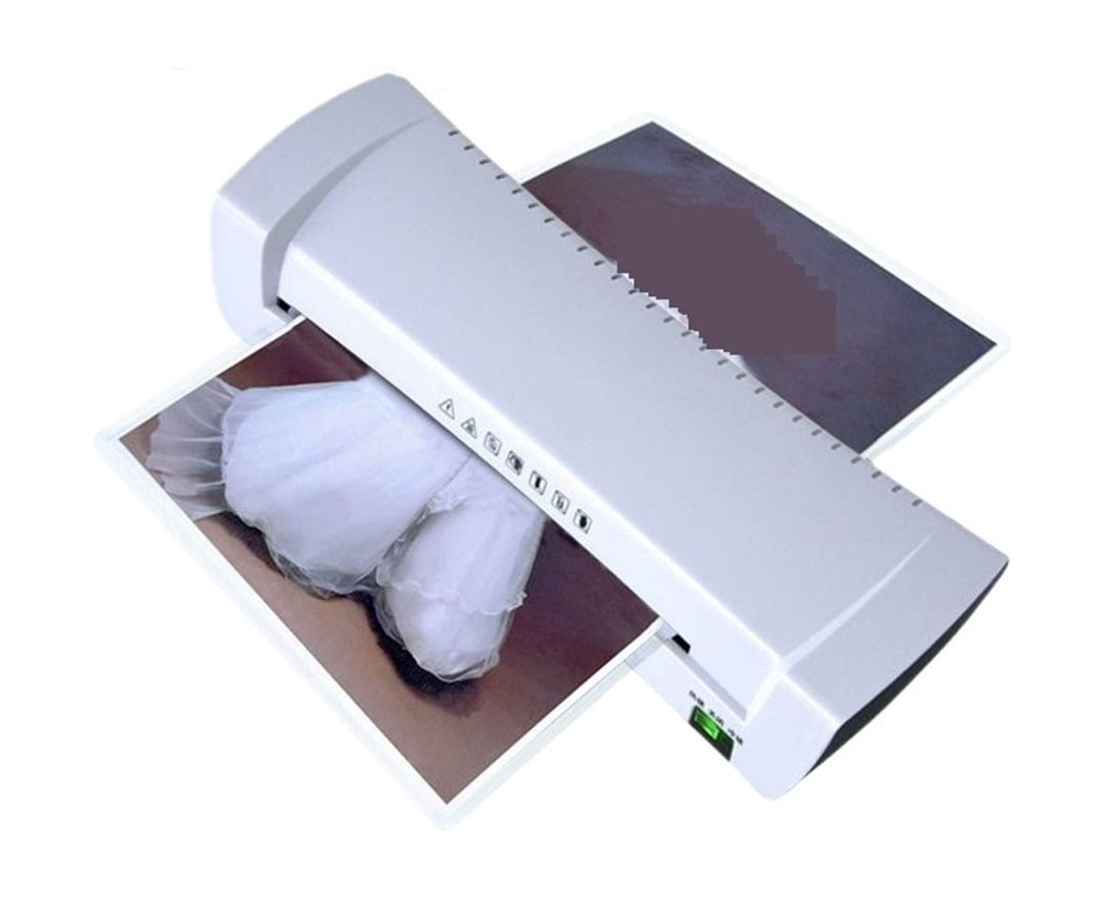 Roll Laminator Machine Professional Office Hot And Cold Fast Warm-Upfor A4 Paper Document Photo