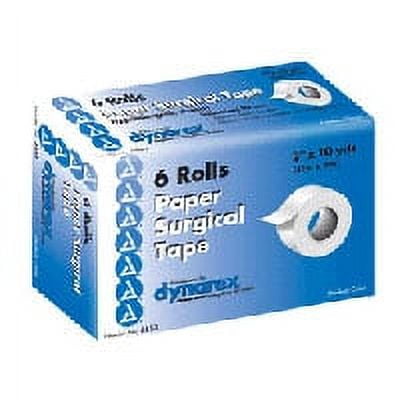 Dynarex Paper Surgical Tape - 2 Inches X 10 Yards, (6)