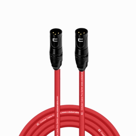 Coluber Cable 3-Pin Male Balanced XLR Cable-Professional Microphone Cable