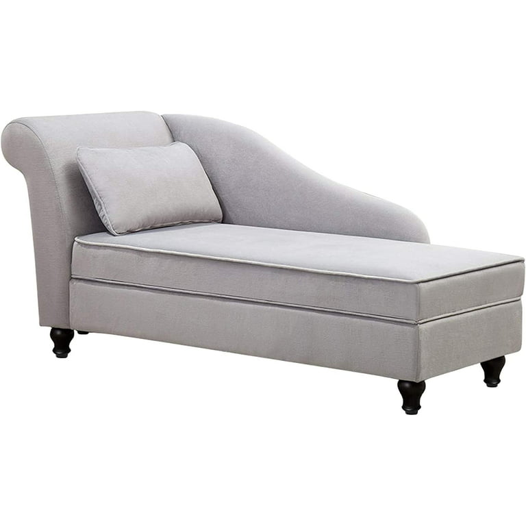 Storage,Indoor Lounge Sofa Room,Bedroom(Left Chaise Lounge Arm,Grey) Living with for Andeworld