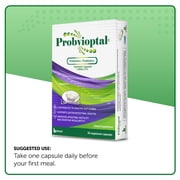 Probvioptal 30 Capsules, Probiotics & Prebiotics, 1 Billion CFU, Gluten Free