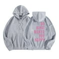 thumbnail image 3 of Hoodies for Women 2025 Do What Makes You Happy Hoodie Y2K Graphic Hoodie with Pockets Hooded Sweatshirt Women Pullover, 3 of 7