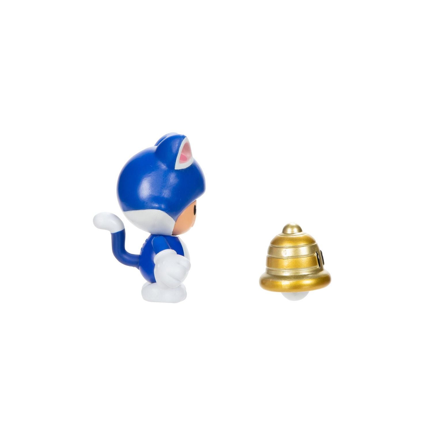 Super Mario 4 Inch Figure - Cat Toad with Bell