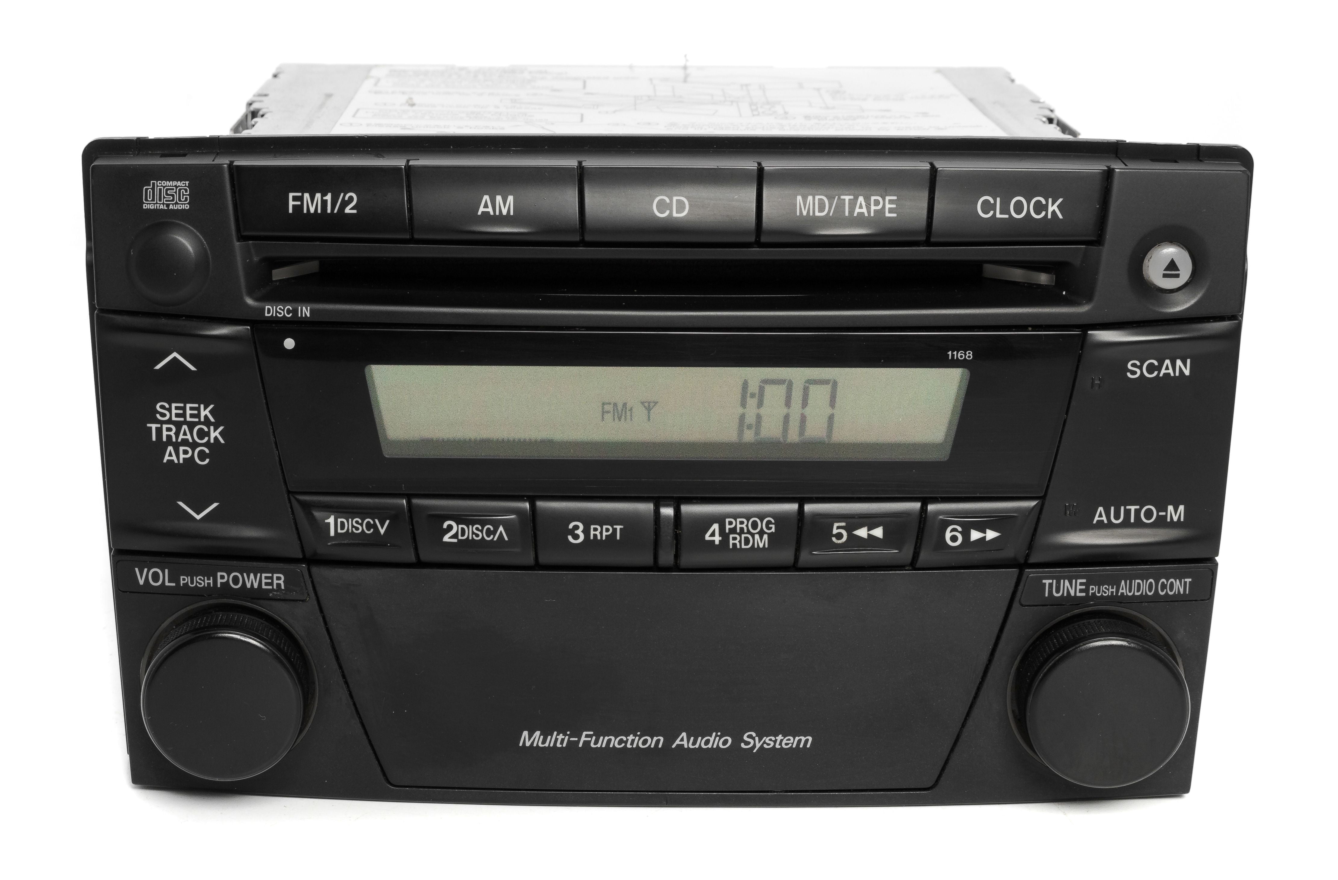 Mazda 20022003 MPV AM FM Single Disc CD Player Radio