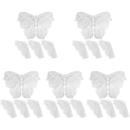 

Hemoton 20 Pcs Coasters for Drinks Butterflies Place Mats Dining Table Mats Cup Insulation Pad