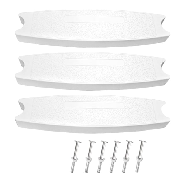 harayaa 3Pcs Pool Ladder Steps Stable High Performance Replacement Pool Entry Rung Steps