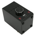 thumbnail image 1 of 5.0 Small Amplifier, Easy Control USB BT Coaxial Clear Sound Compact Powerful Output Stereo Sound Digital Amp LED Indicators  for Projector Black,White, 1 of 7