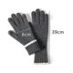 thumbnail image 2 of Guantes de invierno para mujer, guantes sin dedos elásticos de punto de lana caliente con dedos de pantalla táctil, 2 of 5