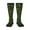 3 Black, variant on Green Branch Olive Thigh High Socks Extra Long Stretchy Sock Women Over Knee High Opaque Stocking Daily Wear