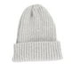 thumbnail image 1 of Gorro de punto con puños, gorro de pescador, talla única, cálido para invierno gris claro Salvador Gorros Beanie, 1 of 8