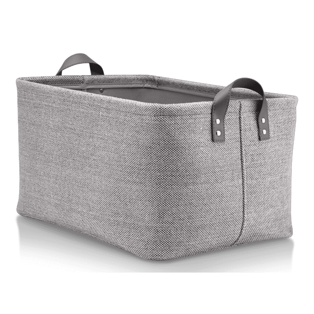 Bouclair Panier de Rangement Gris avec Poignées Grand